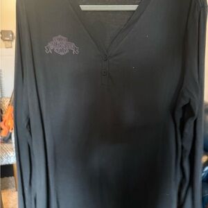 Harley-Davidson Black Long Sleeve Tee